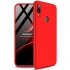 for Redmi NOTE 7 Ultra Slim PC Back Cover Non slip Shockproof 360 Degree Full Protective Case Red black red Redmi NOTE 7