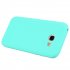 for Samsung A5 2017 Cute Candy Color Matte TPU Anti scratch Non slip Protective Cover Back Case Light blue