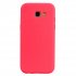 for Samsung A5 2017 Cute Candy Color Matte TPU Anti scratch Non slip Protective Cover Back Case red