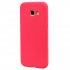 for Samsung A5 2017 Cute Candy Color Matte TPU Anti scratch Non slip Protective Cover Back Case red