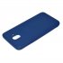 for Samsung J4 Euro Edition Lovely Candy Color Matte TPU Anti scratch Non slip Protective Cover Back Case Navy