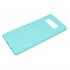 for Samsung NOTE 8 Cute Candy Color Matte TPU Anti scratch Non slip Protective Cover Back Case Light blue
