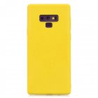 for Samsung NOTE 9 Cute Candy Color Matte TPU Anti scratch Non slip Protective Cover Back Case yellow