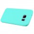 for Samsung S7 Cute Candy Color Matte TPU Anti scratch Non slip Protective Cover Back Case Light blue