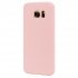 for Samsung S7 edge Cute Candy Color Matte TPU Anti scratch Non slip Protective Cover Back Case Light pink