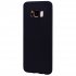 for Samsung S8 Lovely Candy Color Matte TPU Anti scratch Non slip Protective Cover Back Case black