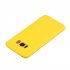 for Samsung S8 plus Lovely Candy Color Matte TPU Anti scratch Non slip Protective Cover Back Case yellow
