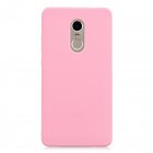 for XIAOMI Redmi NOTE 4X NOTE 4 Lovely Candy Color Matte TPU Anti scratch Non slip Protective Cover Back Case dark pink