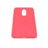 for XIAOMI Redmi NOTE 4X NOTE 4 Lovely Candy Color Matte TPU Anti scratch Non slip Protective Cover Back Case dark pink