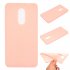 for XIAOMI Redmi NOTE 4X NOTE 4 Lovely Candy Color Matte TPU Anti scratch Non slip Protective Cover Back Case dark pink