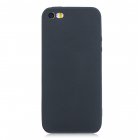 for iPhone 5 5S SE Lovely Candy Color Matte TPU Anti scratch Non slip Protective Cover Back Case black
