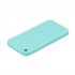 for iPhone 5 5S SE Lovely Candy Color Matte TPU Anti scratch Non slip Protective Cover Back Case Light blue