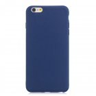 for iPhone 6 6S Lovely Candy Color Matte TPU Anti scratch Non slip Protective Cover Back Case Navy