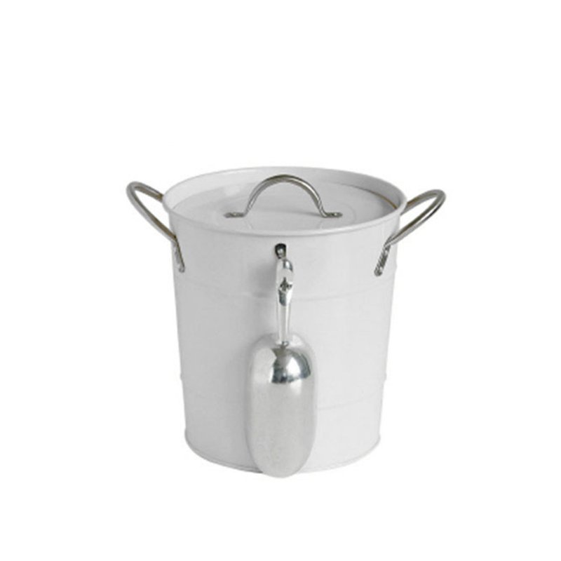 Thickened Ice Bucket With Lid Handles Portable Multi-purpose Beverage Tub Insulated Drink Tub Drink Chiller 