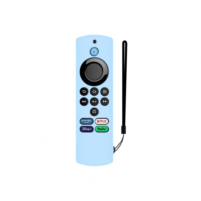 Silicone Remote Control Protective Case Compatible For Fire Tv Stick Lite With Alexa Voice Remote Lite(2nd Gen) 
