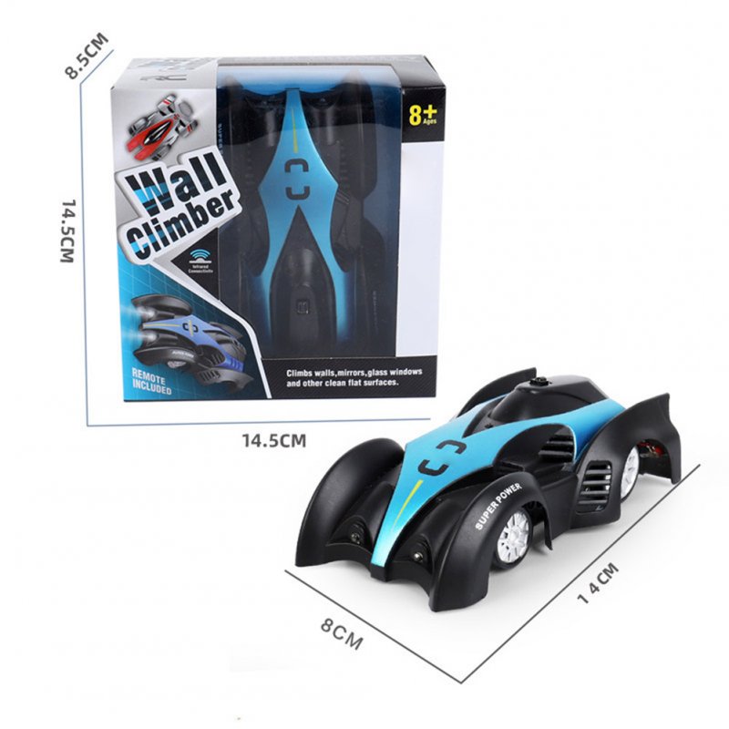Remote Control Wall Climbing Car 360 Degree Rotation Stunt Vehicle With Light For Boys Girls Christmas Birthday Gifts 