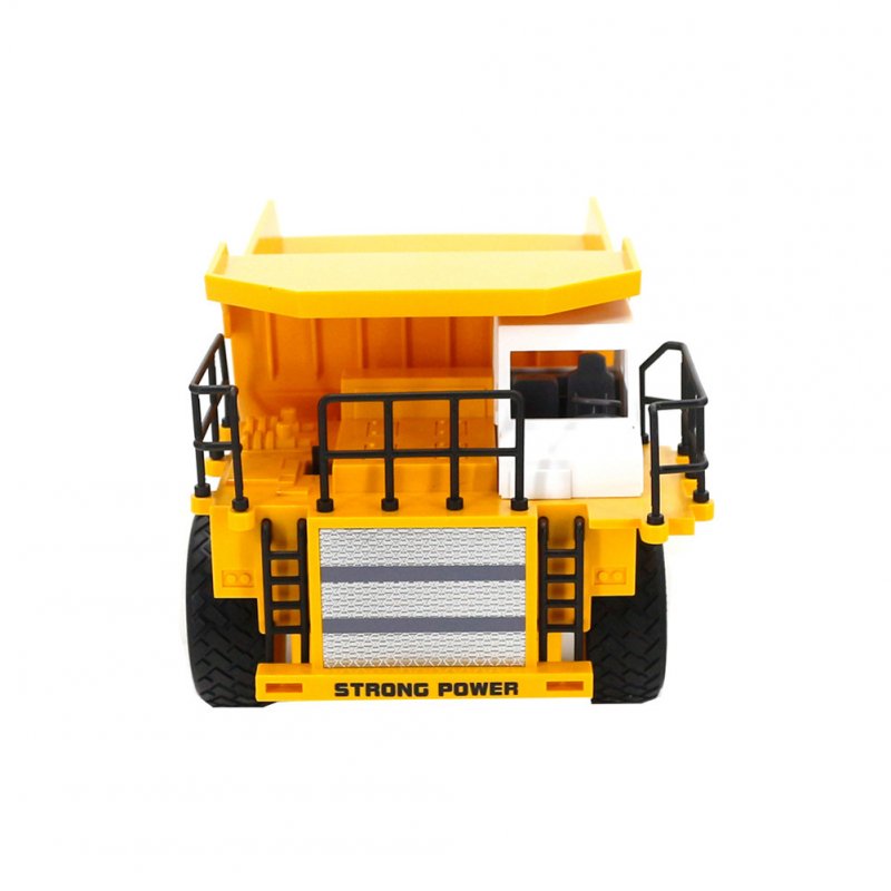 Huina 1517 1:24 Simulation Dump Truck 6-Channel Remote Control Electric Engineering Vehicle 
