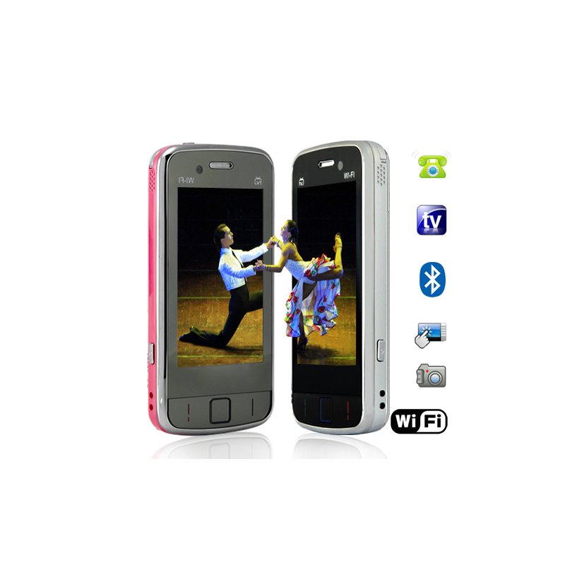 WiFi Quadband Dual-SIM Touchscreen Cellphones