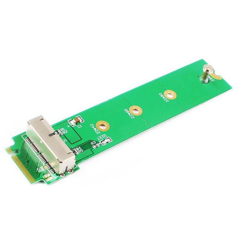Hard Disk Adapter SSD M2 to M.2 NGFF PCIE X4 Adapter for MacBook Air Mac Pro 2013 2014 2015 A1465 A1466 M2 SSD 