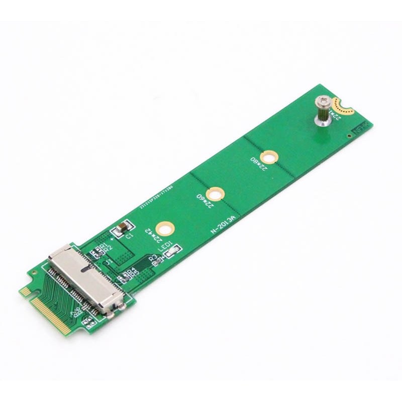 Hard Disk Adapter SSD M2 to M.2 NGFF PCIE X4 Adapter for MacBook Air Mac Pro 2013 2014 2015 A1465 A1466 M2 SSD 