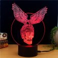 Black Hawk Knight 3D LED Color Light