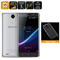 HK Warehouse Blackview R6 Smartphone - Dual-SIM, Quad-Core CPU, Android 6.0, 5.5 Inch FHD Display, 3GB RAM, 4G (Grey)