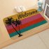 ground mat flannel surface   non slip plastic bottom welcome hallway kitchen absorbent floor mat 40 60cm 8