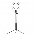 3 in 1 LED Ring Light Black 16CM