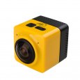 Panoramic Wide Angle Action Camera Yellow