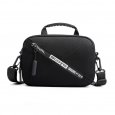 Men Waist Bag Double Layer Waterproof Black