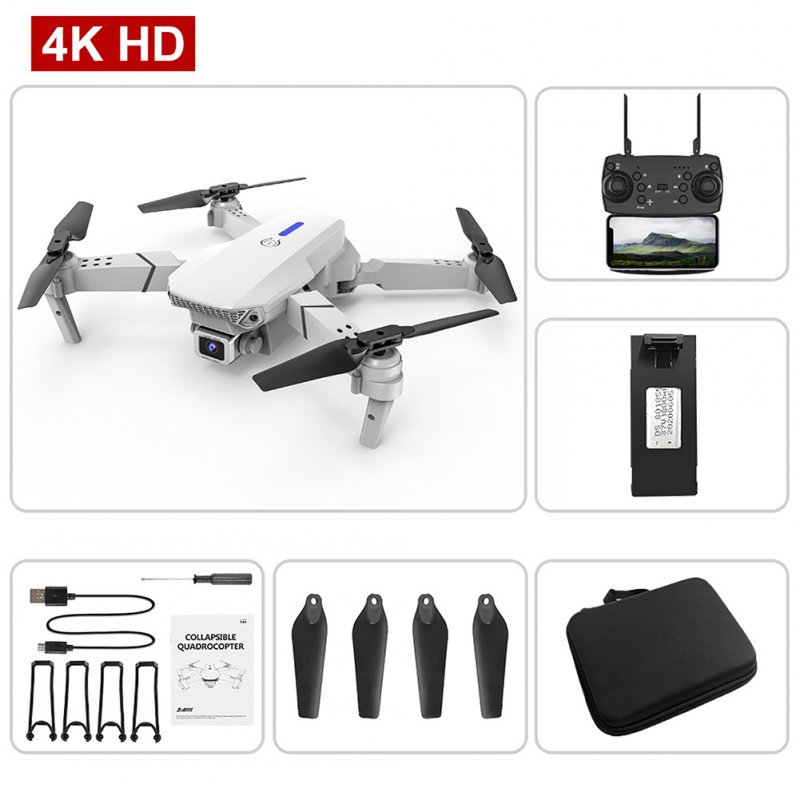 E525/E88 RC Drone 4k Aerial Photography RC Quadrotor Long Endurance Foldable Remote Control Drone For Christmas Birthday Gifts 