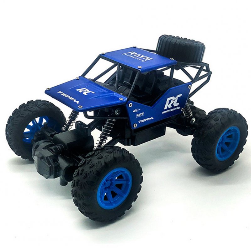 1:18 Alloy Climbing Remote Control Car Rechargeable Four-wheel Drive Off-road Vehicle Model Boy Toys Golden