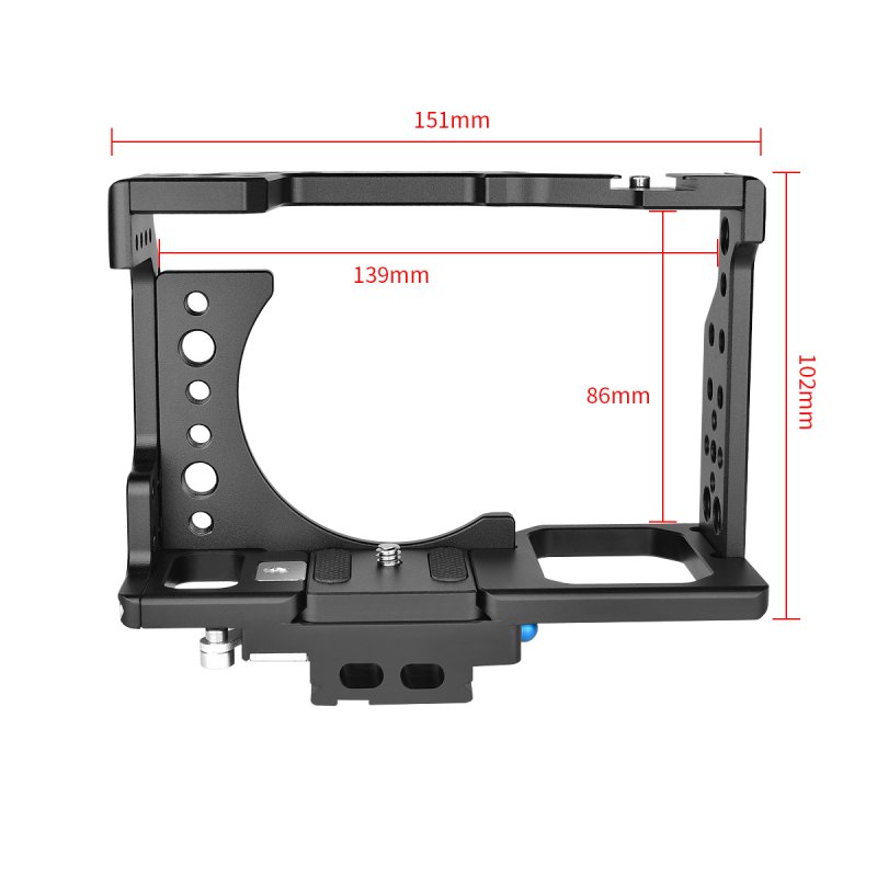 SLR Camera Rabbit Cage Universal for Sony A7 Series Movie Camera Kit Shock Absorber Photo Studio Stabilizer Portable Camera Protective Cage 