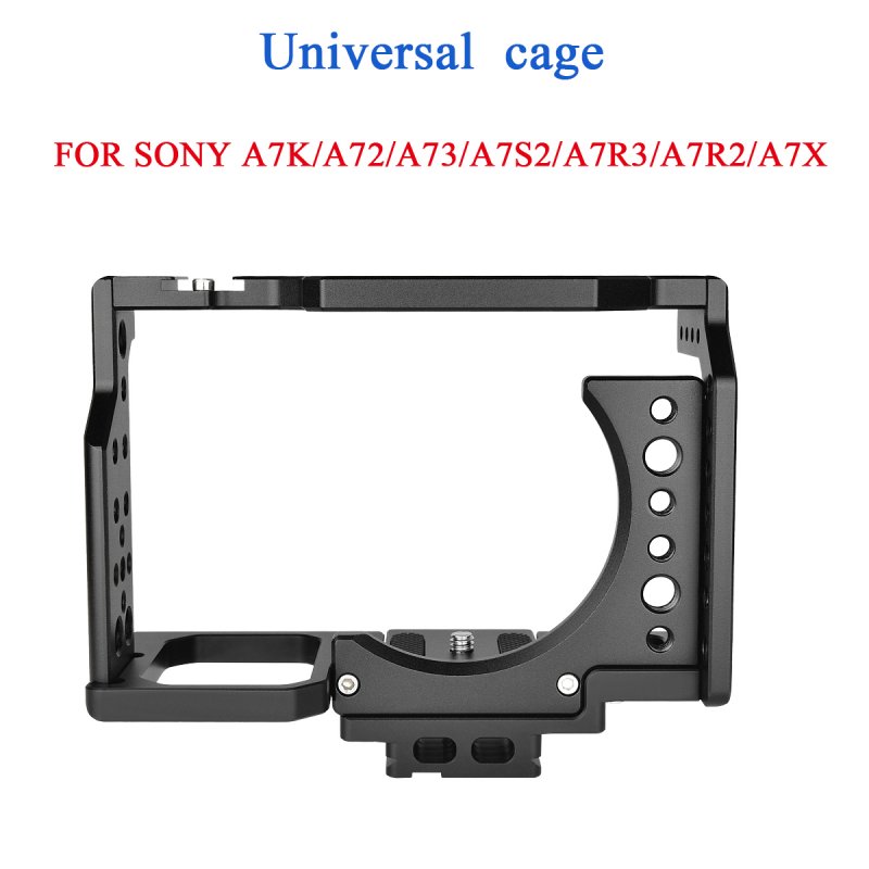 SLR Camera Rabbit Cage Universal for Sony A7 Series Movie Camera Kit Shock Absorber Photo Studio Stabilizer Portable Camera Protective Cage 