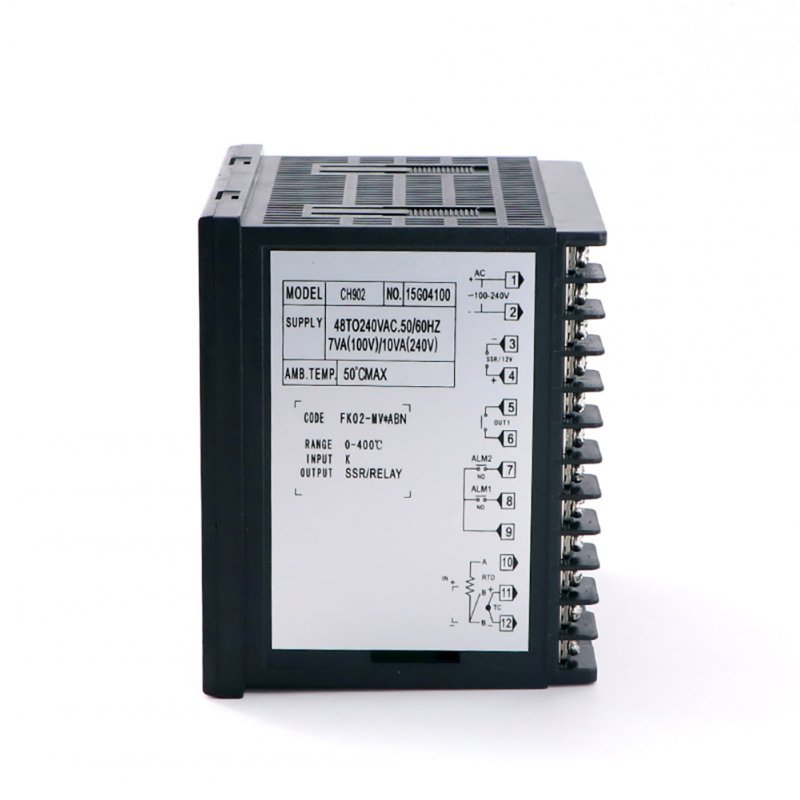 Smart Thermostat Temperature Controller REX-CH902FK02-MV*AB 100-240VAC 0-400 Degree CH Temperature Control Instrument