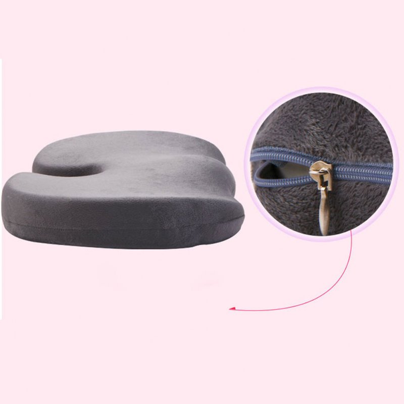 Orthopedic Memory Cushion Foam U Coccyx Travel Seat Massage Protect Healthy Sitting Breathable Pillows 