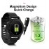 i7 Android Smart Watch has heart monitor and pedometer so can track your health as well as field calls send messages and be a phone on your wrist 