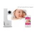 iBCam IB 810 Intelligent Baby Monitor that plays Lullabies  has Temperature and Humidity Control as well as supporting iOS   Android Devices