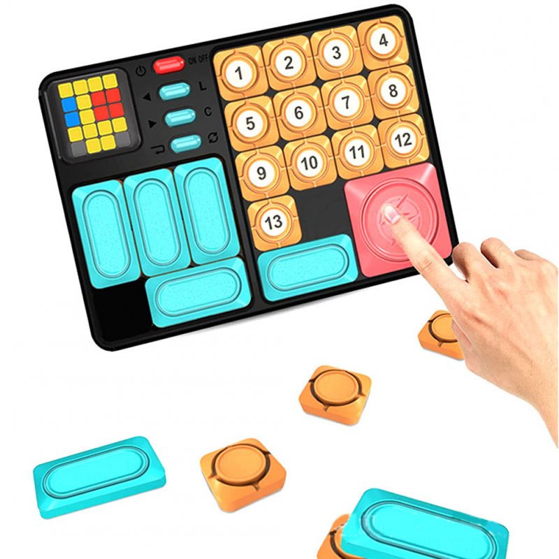 Super Slide Puzzles Magnetic Sliding Digital Electronic Puzzle Toys 