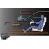 iHUD full color head up display has a 4 5 inch virtual image up to 3000 cd m2 a 500 to 1 contrast ration  400x240 resolution for smartphone  MP3  DVD players 
