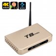 T8 Pro Android TV Box (Gold)