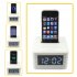 iPhone and iPode docking station with alarm clock  Listen and charge your iPhone or iPod  with minimum hassle  A great iPhone accessory that can be placed by yo