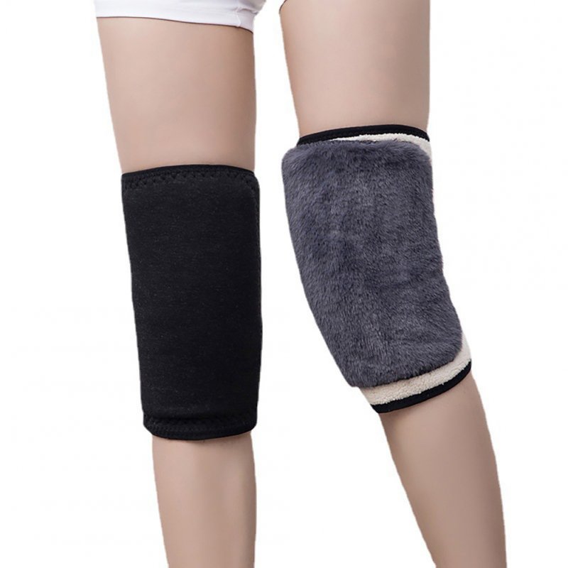 Women Men Winter Knee Warmers Knee Sleeves Thicken Knee Supports Knee Pads Wrap For Joint Pain Arthritis 1 Pair 