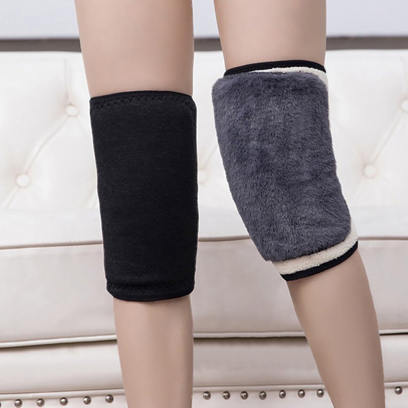 Women Men Winter Knee Warmers Knee Sleeves Thicken Knee Supports Knee Pads Wrap For Joint Pain Arthritis 1 Pair 