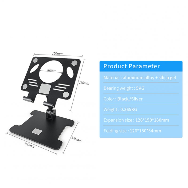 Laptop Stand Semiconductor Radiator Tablet Computer Cooling Fan Bracket Phone Folding Holder for iPad 