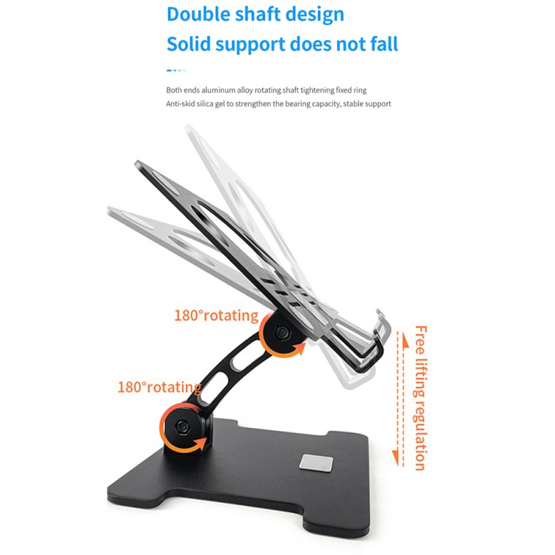 Laptop Stand Semiconductor Radiator Tablet Computer Cooling Fan Bracket Phone Folding Holder for iPad 
