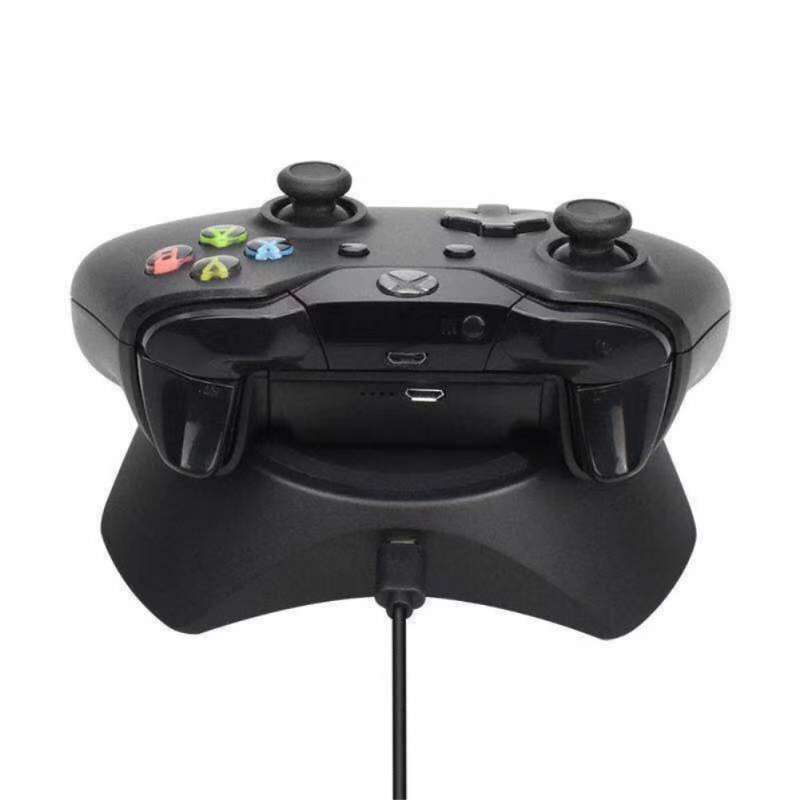 For Xbox One S Wireless Gamepad Game Handle Wireless Charging Base Holder 