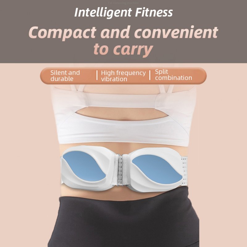 Abdominal Trainer Waist Belt High-frequency Vibration Massage Waist Trimmer Exercise Workout Ab Belt For Men Women 