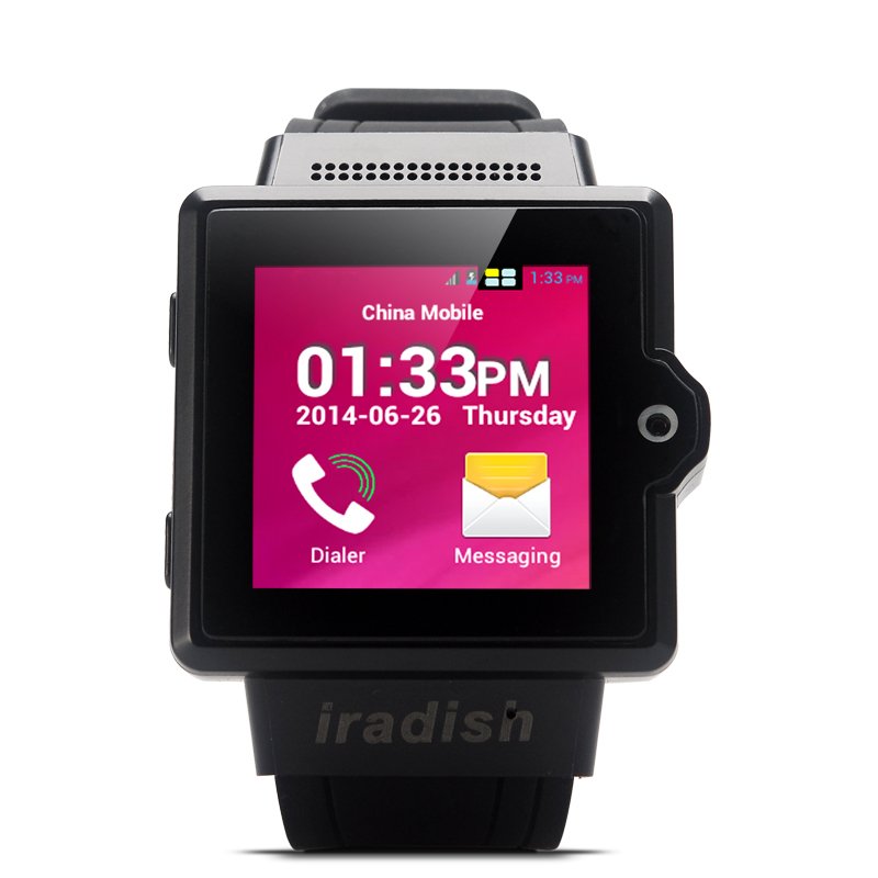 iradish i6 Android Watch Phone (Black)