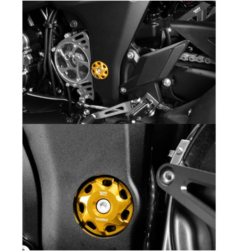 Motorcycle Decorative Screws for Kawasaki Z1000 Z1000SX 2010-2016 Frame Protection Cover  